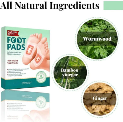 Herbal And Gentle Ingredient Detox Foot Pads